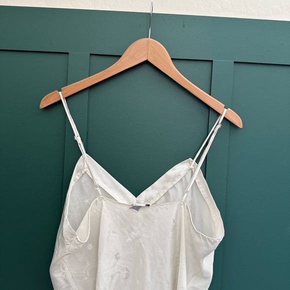 Vintage Morgan Taylor Intimates Stars Moon Sun Nightgown Slip Dress - Picture 11 of 12